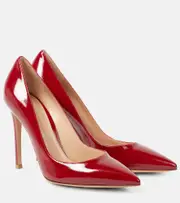 [Gianvito Rossi] Gianvito Rossi Gianvito 105 patent leather pumps AU 4 red