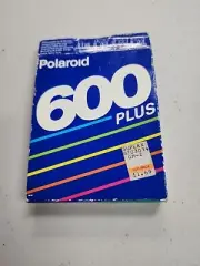 POLAROID 600 Plus Film New Sealed Exp 10/92 Vintage Old Stock