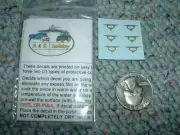 A and K AK Hobby decals 1/64 Gold markings etc ZZ173