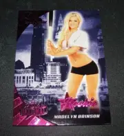 2014 Benchwarmer MADELYN BRINSON National #14 ROOKIE Pink Variant/5 UJENA Bikini