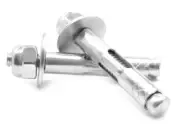 1/4" x 2 1/4" Sleeve Anchor Acorn Nut Low Carbon Steel Zinc Plated