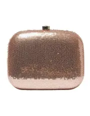 [NINA] Getty Bag in Rose Gold Sequin