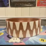 JURASSIC WORLD X ACCOMPANY ~ Mega Bite Serving Bowl, Neem Wood
