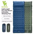 Qunature Camping Sleeping Pad Ultralight Inflator Camping Mat Built-in Foot Pump