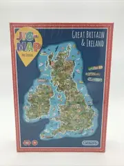 Britain and Ireland Jigmap Gibson Jigsaw 150~Puzzle, Brand New Sealed