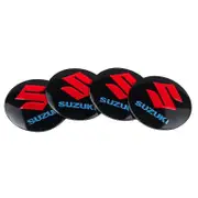 4Pcs/set 56mm Car 3D Aluminum Alloy Wheel Hub Center Caps Stickers for Suzuki Grand Vitara Sx4 Swift Alto Jimny V-Strom 650XT E