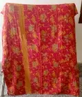 Indien Patchwork Kantha Quilt Coverlet Blanket Vintage Bedding Bedspread Throw