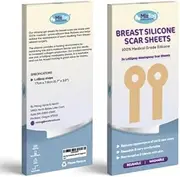 Breast Augmentation must haves Post Surgery scar tape - Breast reduction recovery supplies after surgery needs - Silicone scar sheets for surgical scars - Comfortable under Post op Bra