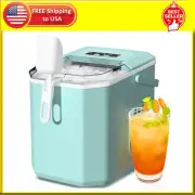 ZAFRO Countertop Ice Maker,Portable Ice Machine with Carry Handle,Self-Cleaning,