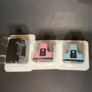 *NEW* 3 pack hp 02 ink cartridges HP Photosmart Black, Light Magenta, Light Cyan