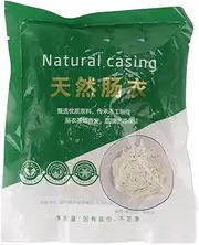 Hog Sausage Casings,Collagen Casings Skins Home Pack Hog Casings with Great Toughness for Home Restaurants Hotel Sausage Making