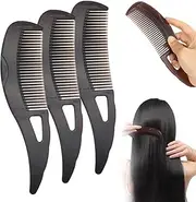 Hollow Tooth Hairbrush Dandruff Comb, 3Pcs Scalp Sweep Detoxing Combs, Energy Massage Dandruff Comb, Hollow Tooth Hairbrush,Energy Massage Dandruff Comb,Dandruff Comb Energy Massage Comb Dandruff Comb