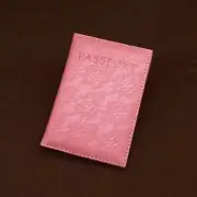 Travel Faux Leather Passport Booklet Organizer Holder Card Case Protector Cover