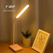 Led Desk Lamp USB Touch Dimmable Reading Light Student Study Bedside Lamp