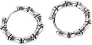 [ANDRESLAD] Male Earrings Titanium Earrings for Men Hip-hop Ear Decor Simple and Stylish Accessory