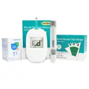 Blood Glucose Kit Glucometer Sugar Meter Monitor Diabetes,50 test strips1