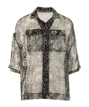 Rick Owens Magnum Tommy Drop Shoulder Shirt IT50,IT48 Nude