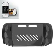 Transparent TPU Soft Protective Cover for RG 406H Portable Gaming Console Crafted from Durable Clear Material for Superior Protection Scratch Resistance Shock Absorption (Transparent Black)