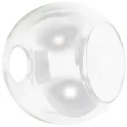 Glass Cover Chandelier Dining Table Light Fixture Hanging Lampshade