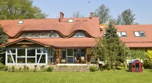 Tasteful villa on the Polish coast in beautiful nature Lovely garden sauna