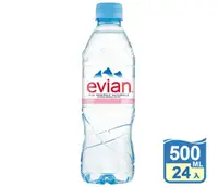 在飛比找丹爸購物便利站優惠-特惠價!(箱購.500ml*24瓶)【法國evian依雲】天