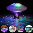 5Pc Underwater Hot Tub RGB Colorful LED Floating Bath Lights Lazy Spa Disco Lamp