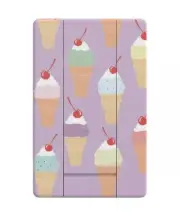 Speck GrabTab Phone Holder Stand Finger Grip Slide - Purple Ice Cream Graphic