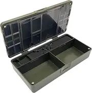 Byeaon Fishing Tackle Box | Carp Fishing Hook Storage Box | Rig Container, Jig Case for Lure Bait Carp Angler Trout Saltwater Travel Outdoor Gear