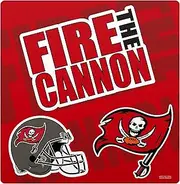 NFL Tampa Bay Buccaneers Slogan Magnet Sheet