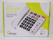 NEW: ORICOM CARE80S AMPLIFIED PHONE WITH PICTURE DIALLING - LARGE BUTTONS