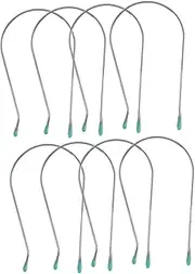 Garneck Professional Hair Curler Clips 8 Pack Hot Roller Clips Set for Hair Rollers Easy to Use