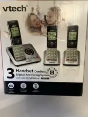 V-TECH VTCS6629-3,cordless phone system,Answering System SEE DESCRIPTION.