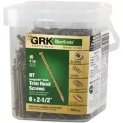 GRK #8 x 2-1/2 In. Star Drive RT Composite Decking Screws (390 Ct.) 115079 GRK