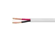 Monoprice Speaker Wire, CL2 Rated, 2-Conductor, 16AWG, 500ft, White