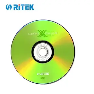 【錸德 Ritek】X系列16X DVD-R光碟片10片盒裝(福利品)