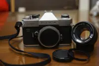 在飛比找Yahoo!奇摩拍賣優惠-【售】經典M42機皇 Fujica ST801+ Fujin