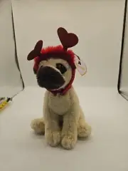 Target FAO Schwarz Dog w/ Heart Boppers Stuffed Animal Valentine Toy Schwartz