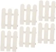 JOINPAYA 6Pcs Decorative Garden Fence Lightweight Portable Lawn Edging for Flower Beds Trees and Shrubs Durable Temporary Fencing for Outdoor Decor and Plant Protection