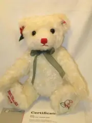 Steiff 2018 Japan Limited Edition Tsubaki Teddy Bear 2018 Famous Flower