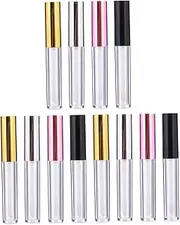 ELAYARD 12pcs Lip Gloss Containers Refillable Empty Tubes for Travel Makeup and Crafting Lightweight Portable and Convenient for Storing of Lip Gloss