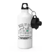 Never Cry Over Spilt Milk It Could Have Been Whisky Sports Water Bottle Funny