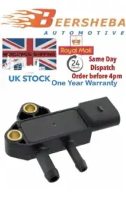 EXHAUST PRESSURE SENSOR FITS AUDI VW SEAT SKODA DPF UK STOCK