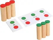 1Set Sound Tube for Voice Pairing Educational Early Learning Sensory Play for Develop Hearing Skills Fine Motor Ability