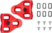 LOOK Cycle - Delta Cycling Cleats with Memory Positioner Function - Compatible with Standard Non-KEO Pedals - Black - Red