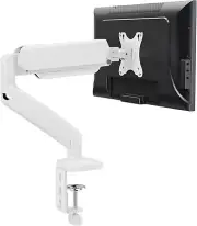 MOUNTUP Single Monitor Desk Mount, Adjustable Gas Spring Monitor Arm, Support Ma