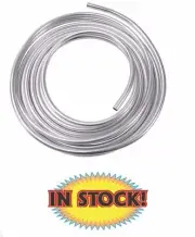 Russell 639480 - 3/8" Aluminum Fuel Line, 25 Ft Roll - Silver