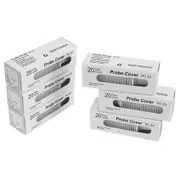 120 Pcs Disposable Ear Thermometer Cover, Ear Thermometer Cover, For All Braun Thermoscan Models transparent