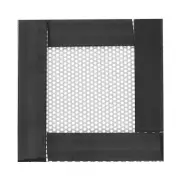 5PCS PC Dust Filter 50x50mm PVC Computer Case Cooler Mesh Cover Fan Grills White