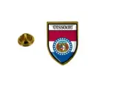 pins pin's flag national badge backpack hat shield world usa missouri