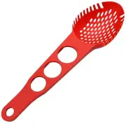 Nylon Spaghetti Server Non-Stick Pasta Fork Slotted Spoon Food Strainer3285